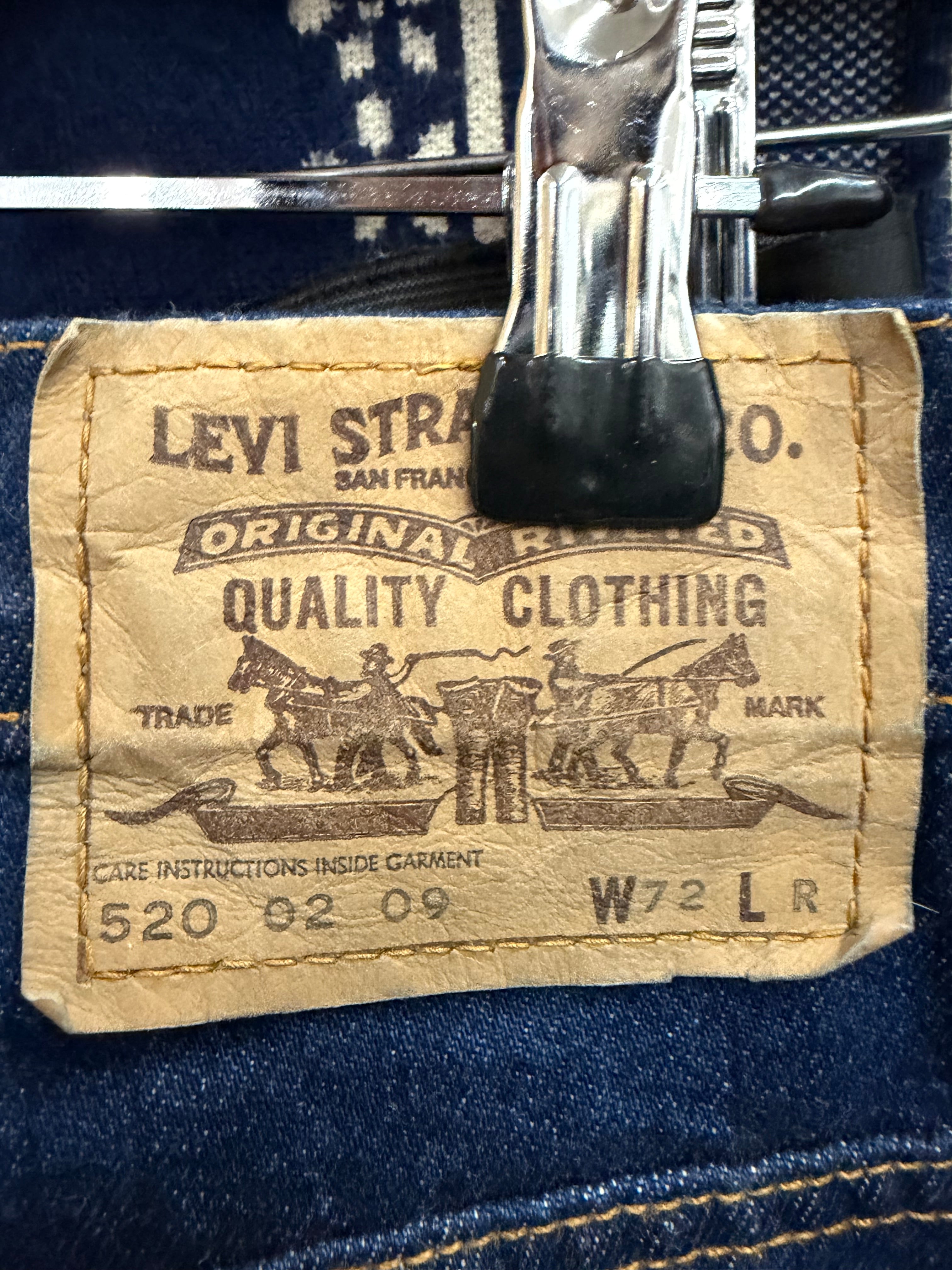 Levi's Blue Straight-Leg Denim Jeans - W72