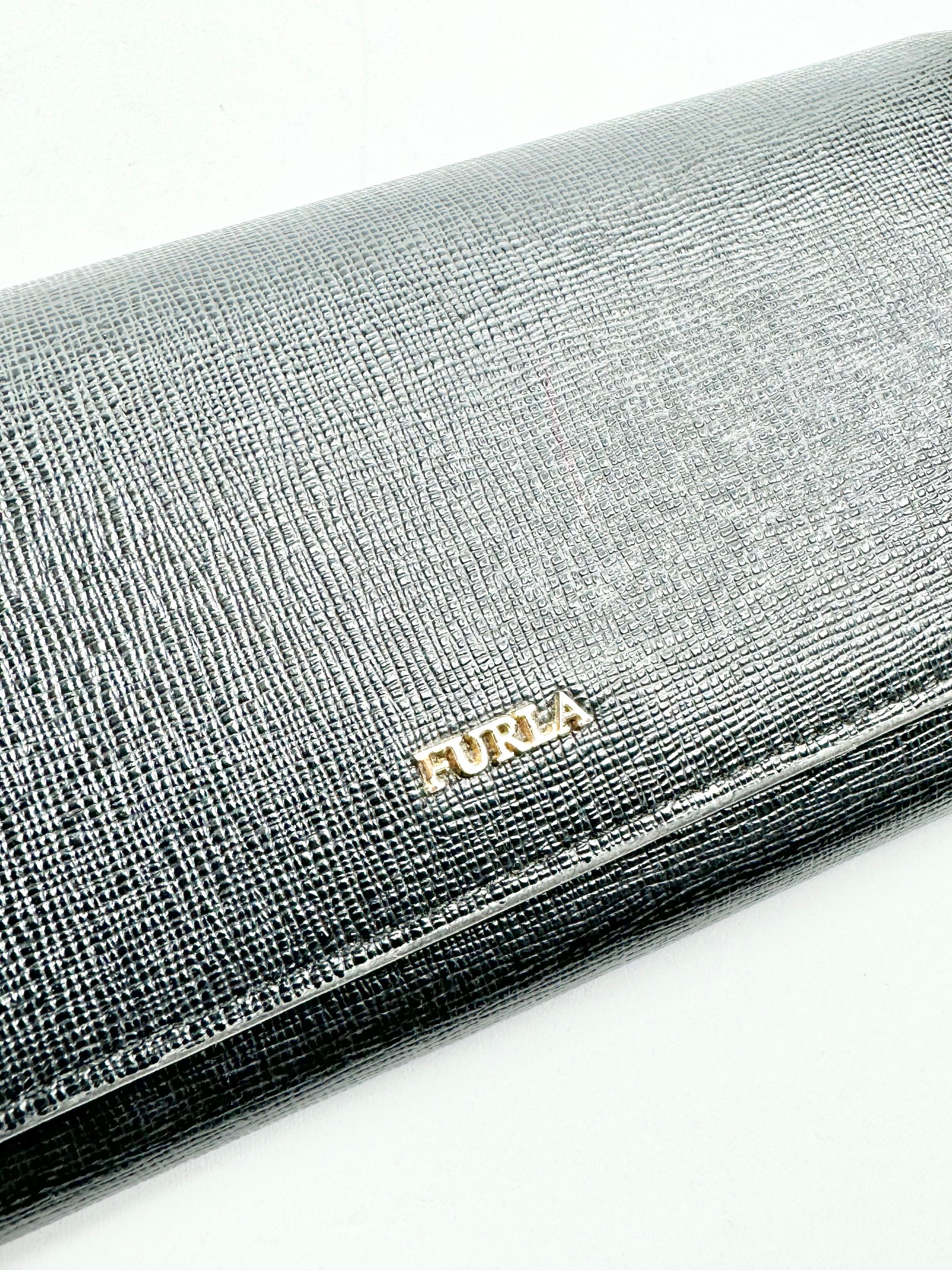 Furla Black Leather Wallet