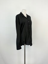 Standard James Perse Black Cotton Shirt - AU8/10