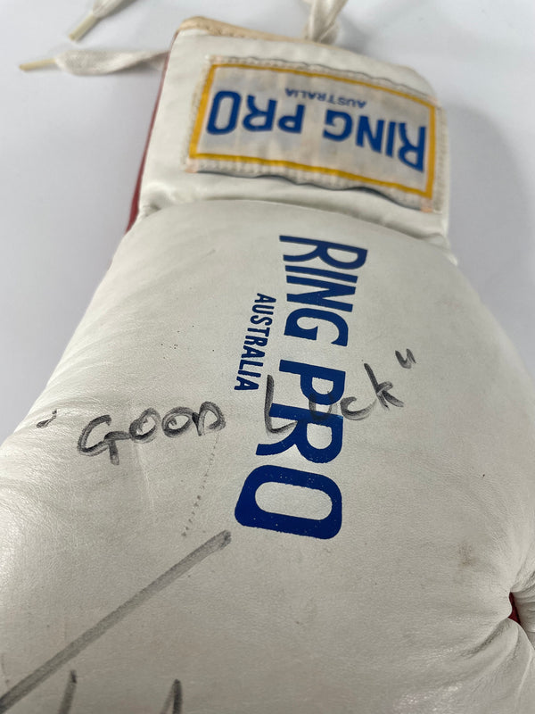 Signed Jeff Fenech Boxing Glove