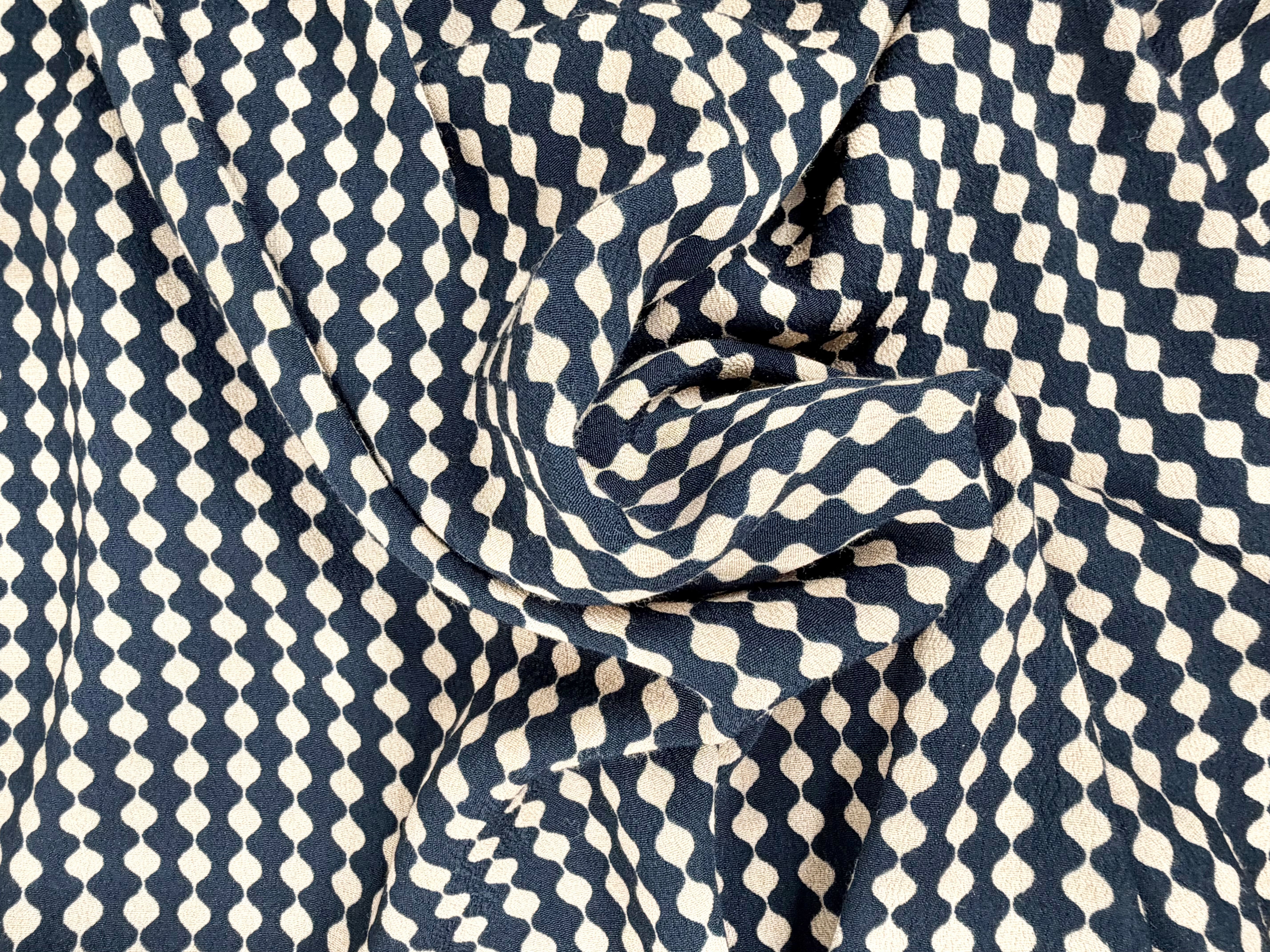 Dissh Black & Beige Viscose Scarf