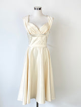 Trashy Diva 'Aisle Be There' 50s style Dress Cream Dress - AU10