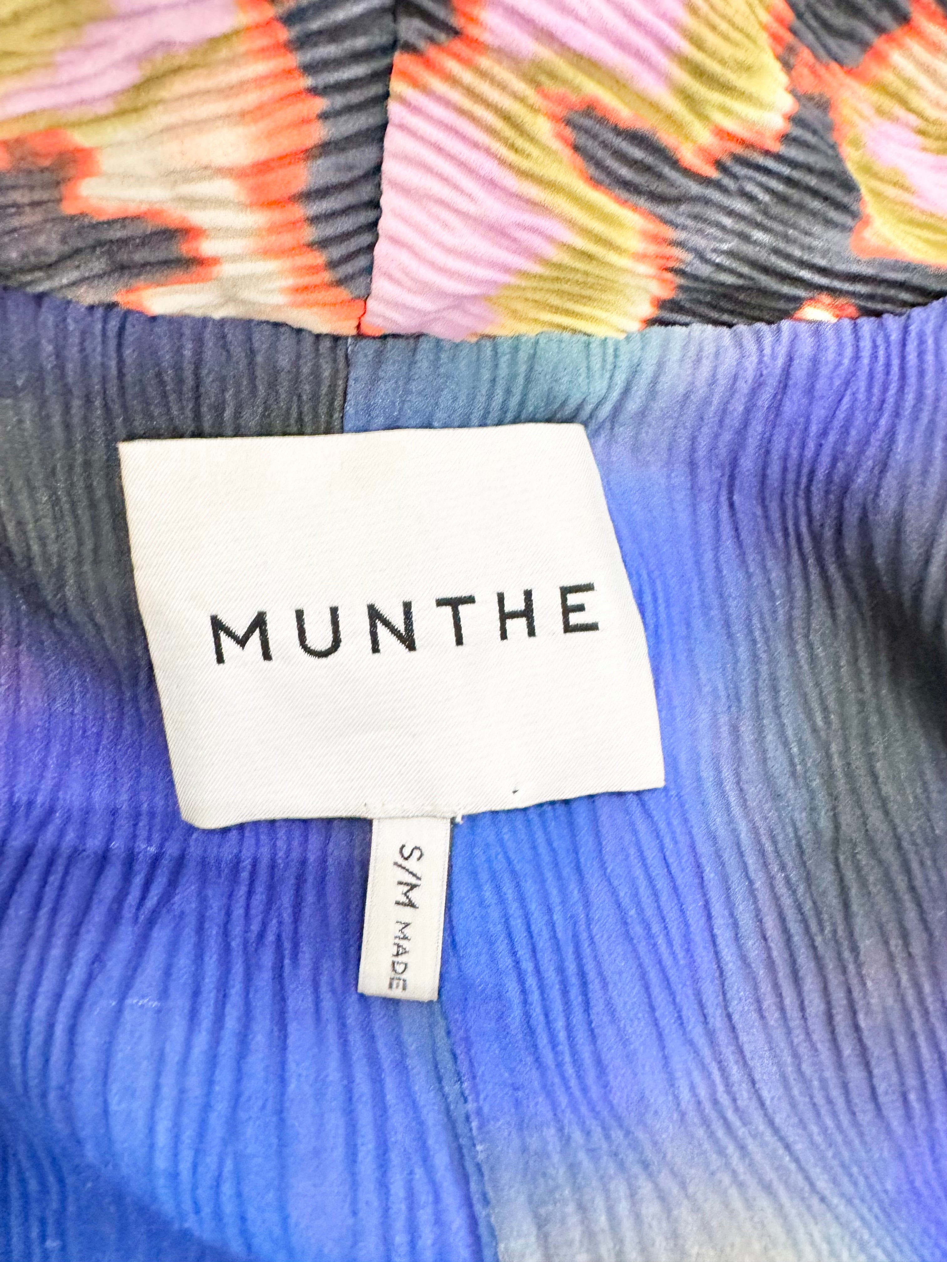 Munthe Long Abstract Patterned Statement Robe - AU8/10/12