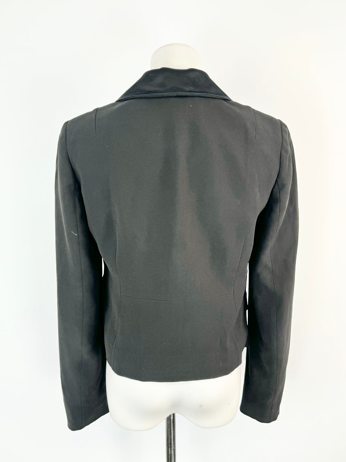 See By Chloe Cropped Black Blazer - AU10