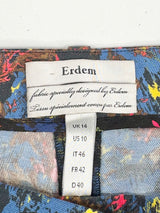 Erdem Abstract Multicolour Low-Rise Pants - AU14
