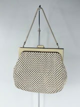 Vintage Off-White Glomesh Small Handbag