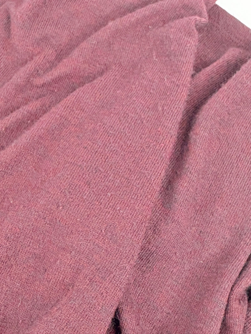 Studio.W Maroon Mock-Neck Long Sleeve Top - L