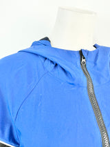 Ivy Park Blue & Black Contrast Windbreaker - AU6