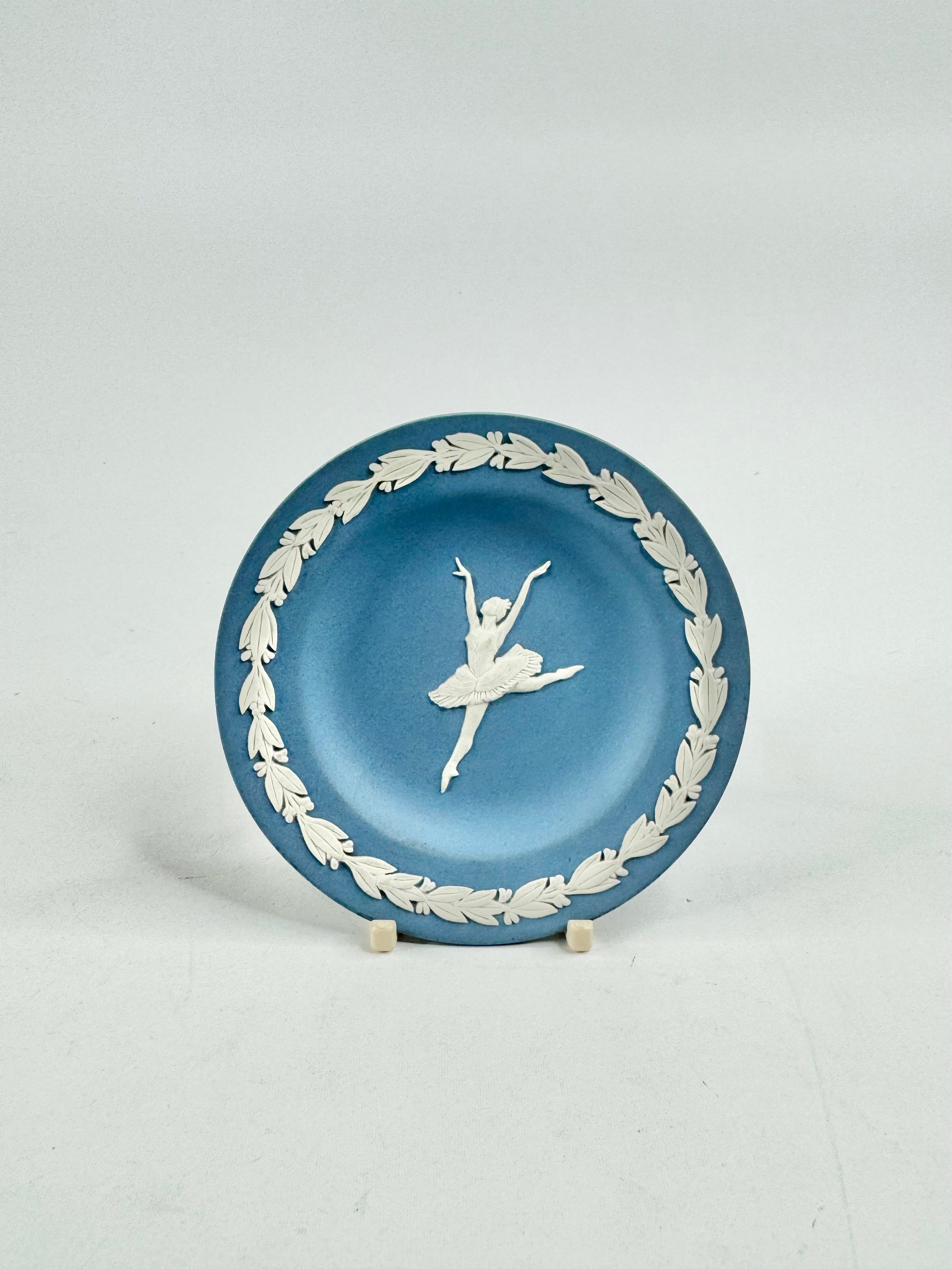 Blue Jasperware Ballerina Pattern