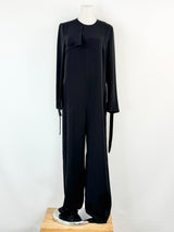 Max Mara Black Long Sleeve Jumpsuit - AU10