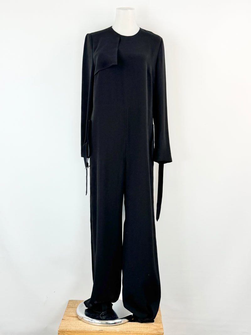 Max Mara Black Long Sleeve Jumpsuit - AU10