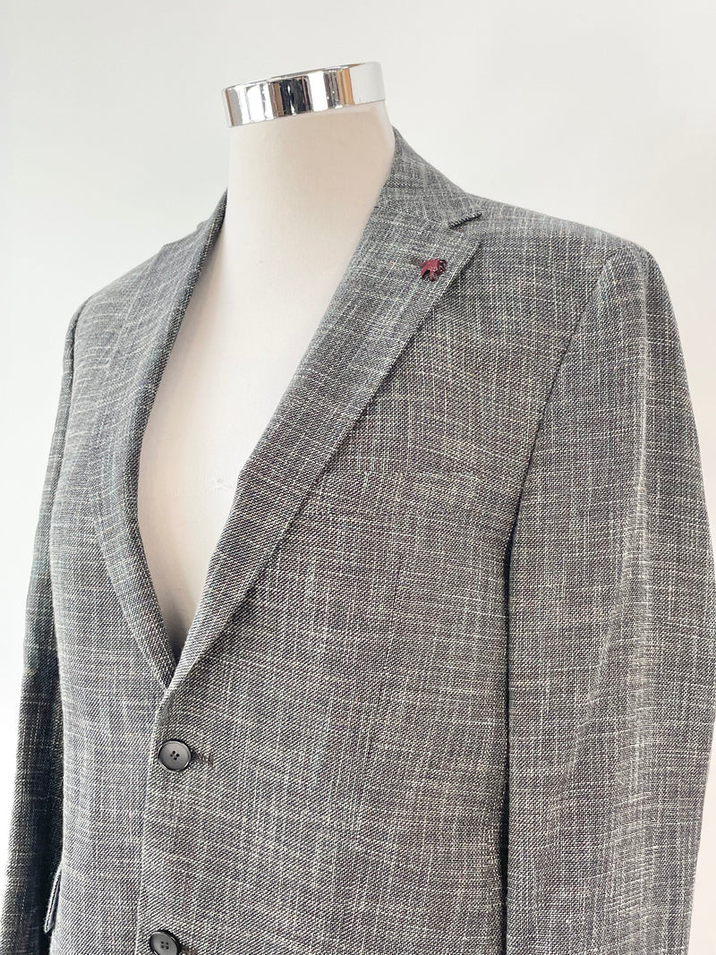 Baumler Modern Fit Multicolour Basket Weave Sports Coat - 50