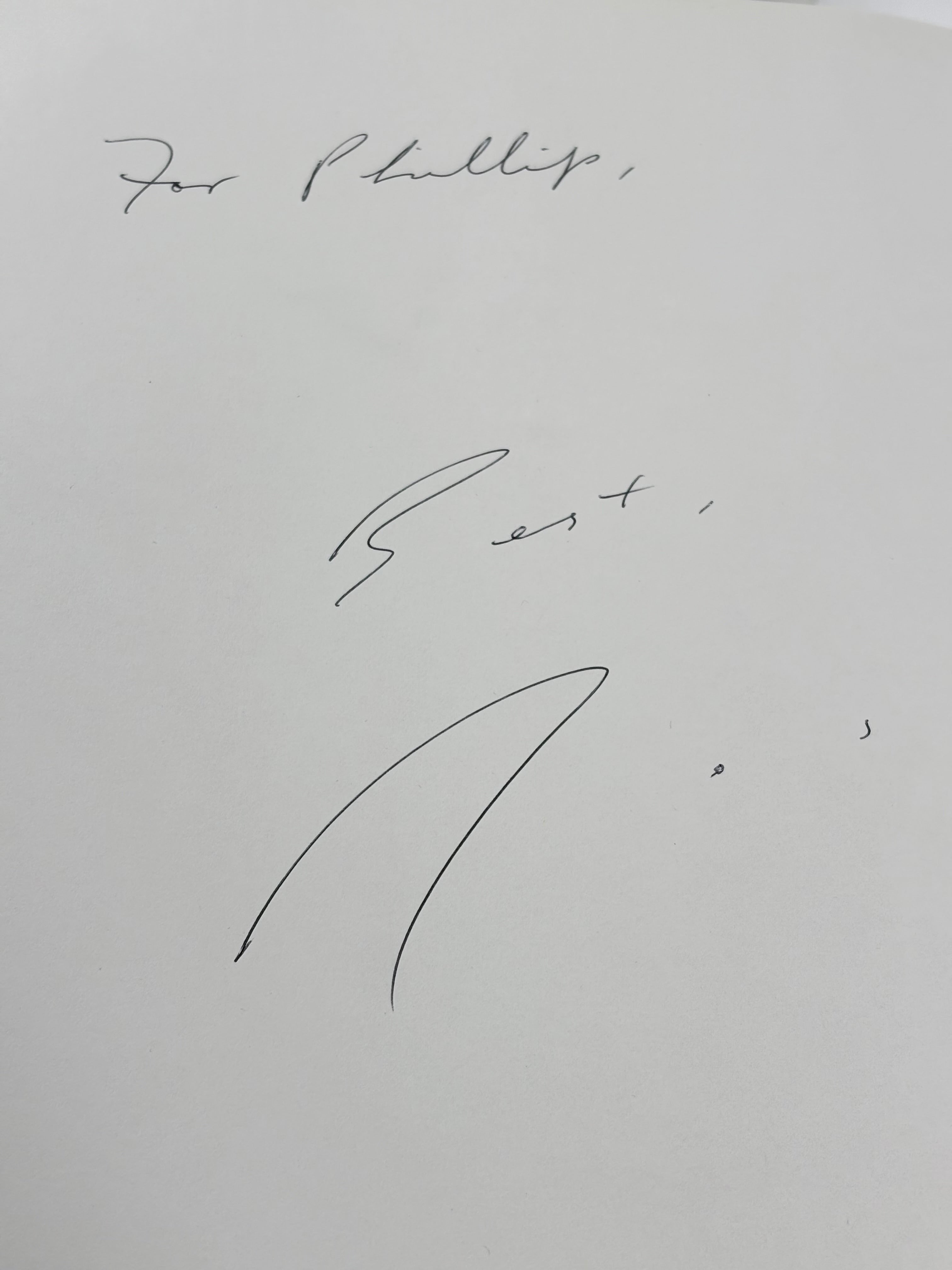 Signed 'Untitled #' 1st Edition Hardcover - Ross Watson