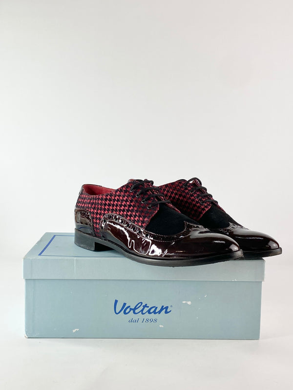 Voltan Berry Patent Leather Loafers - EU38.5