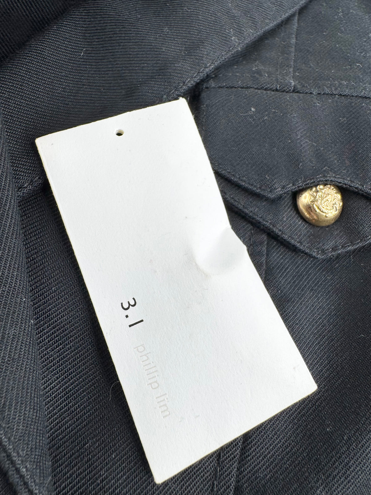 3.1 Phillip Lim Black Military Style Cropped Jacket - AU8/10