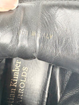 Christian Kimber for Harrolds Black Leather High-Top Sneakers - EU43