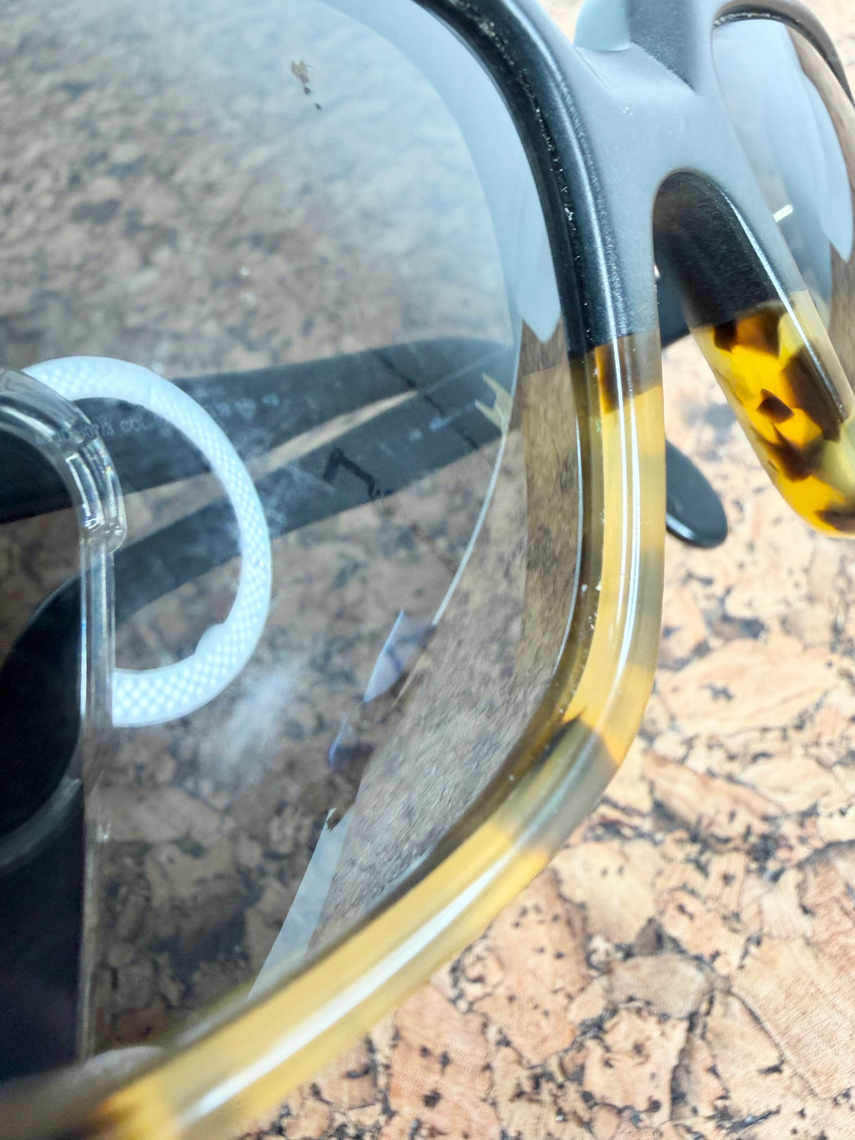 Cazal Square Frame Gold, Black & Tortoiseshell Sunglasses