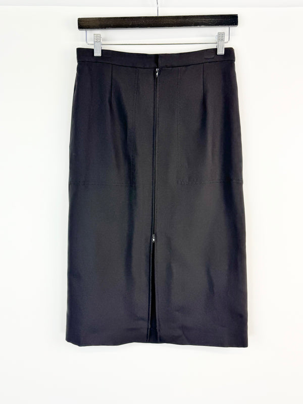 Scanlan Theodore Zippered Pencil Skirt - AU10