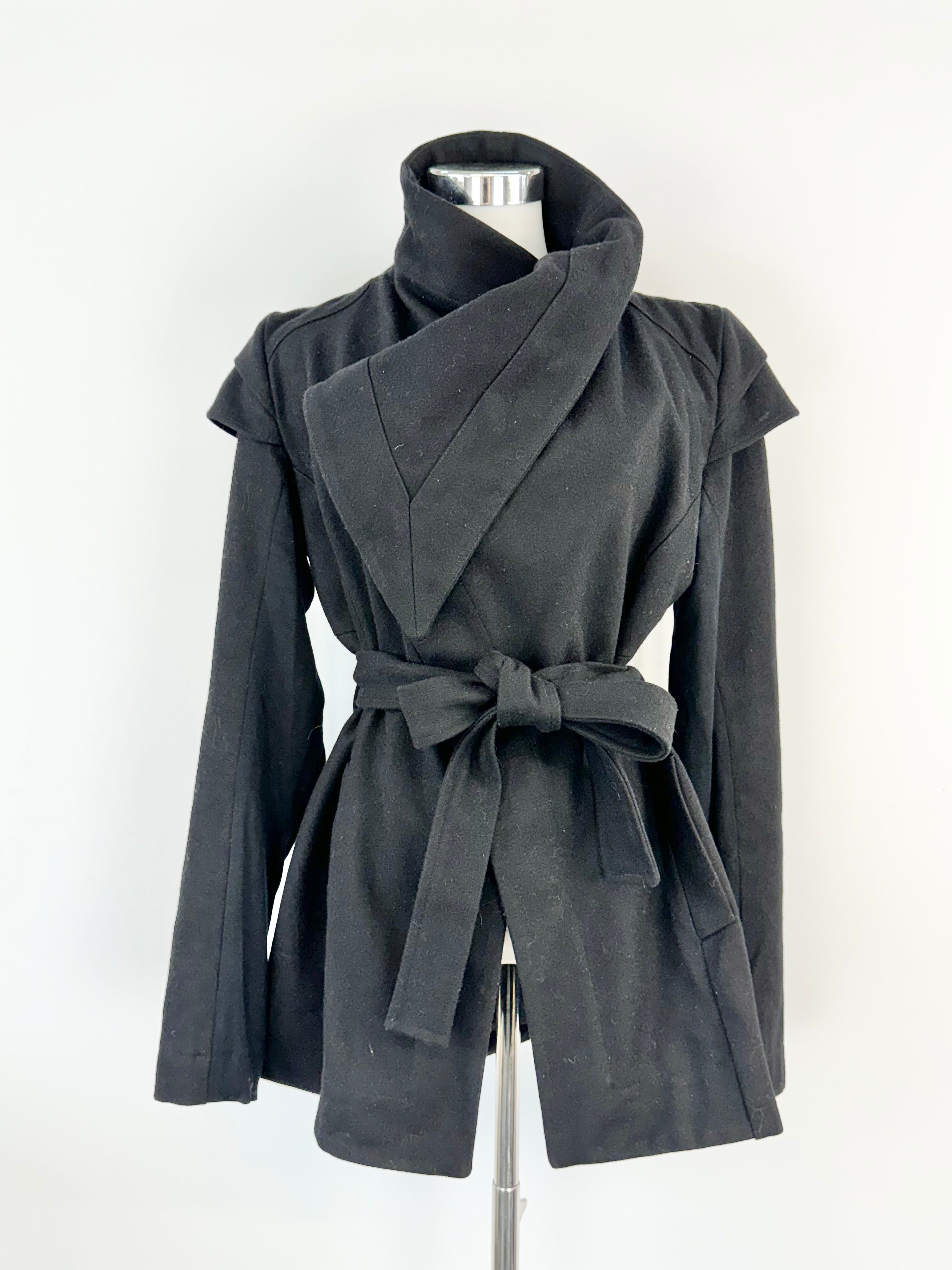 Nom*d Black Wool Jacket - AU10