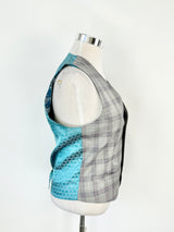 Ted Baker Grey Wool Waistcoat - 40R