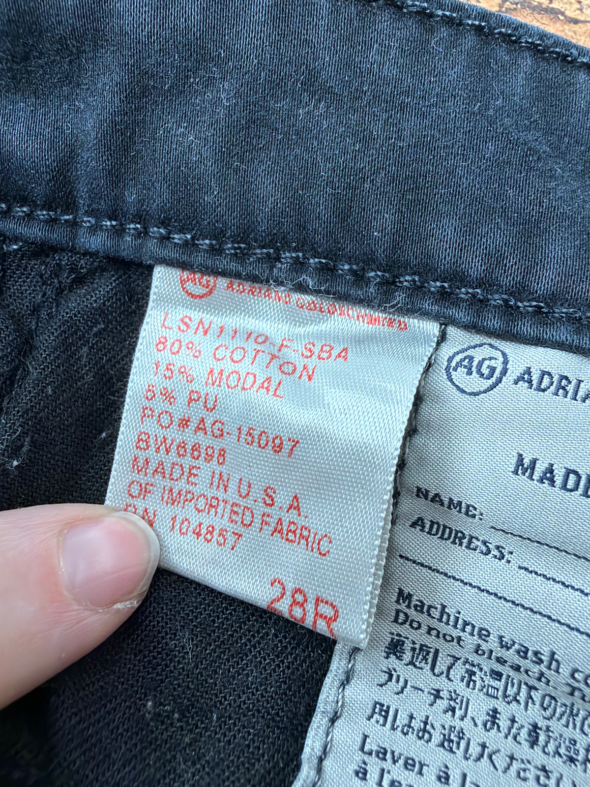 Adriano Goldschmied Blue Denim Jeans - 28R