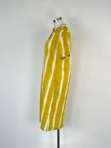 Hartford Mustard Yellow & White Striped Shirt Dress - AU8