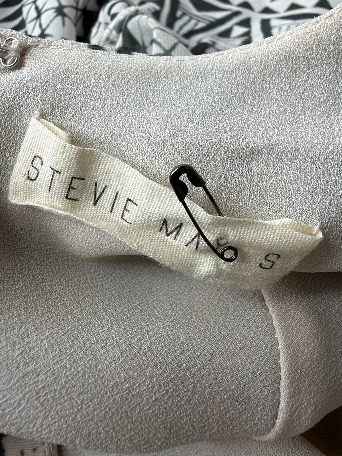 Stevie May Cream & Green Frill Embellished Mini Dress - AU8