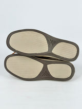 R.M. Williams Taupe Suede Boat-Style Moccasins - EU43