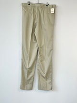 Ermenegildo Zegna Soft Vintage Beige Trousers - W40