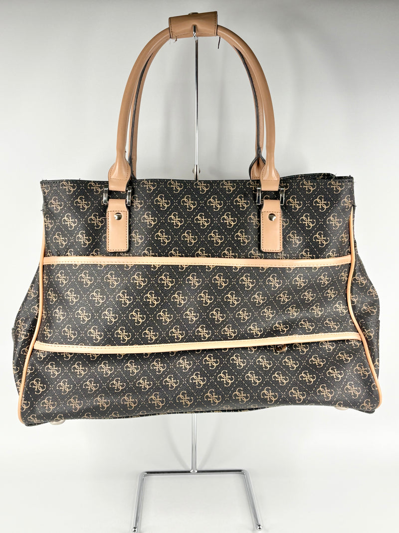 Guess Logo Affair Deluxe Travel Tote Bag