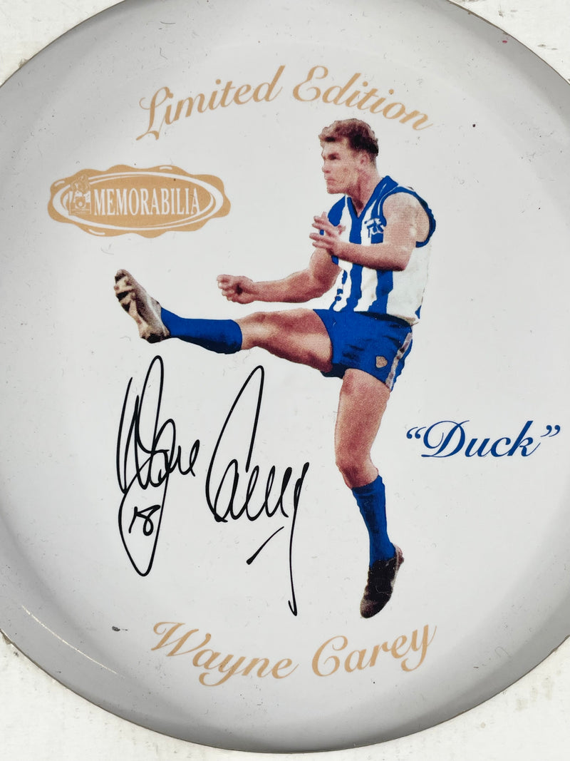 AFL Captain's Collection 1997 Wayne Carey Commemorative Plate