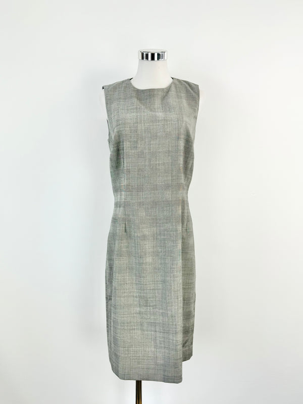 Jaeger Glen Plaid Midi Dress - AU10