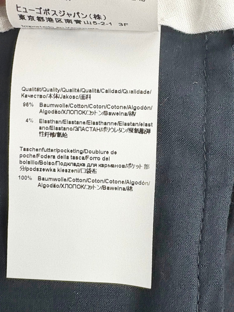 Hugo Boss Midnight Blue Slim-Fit Trousers - AU12