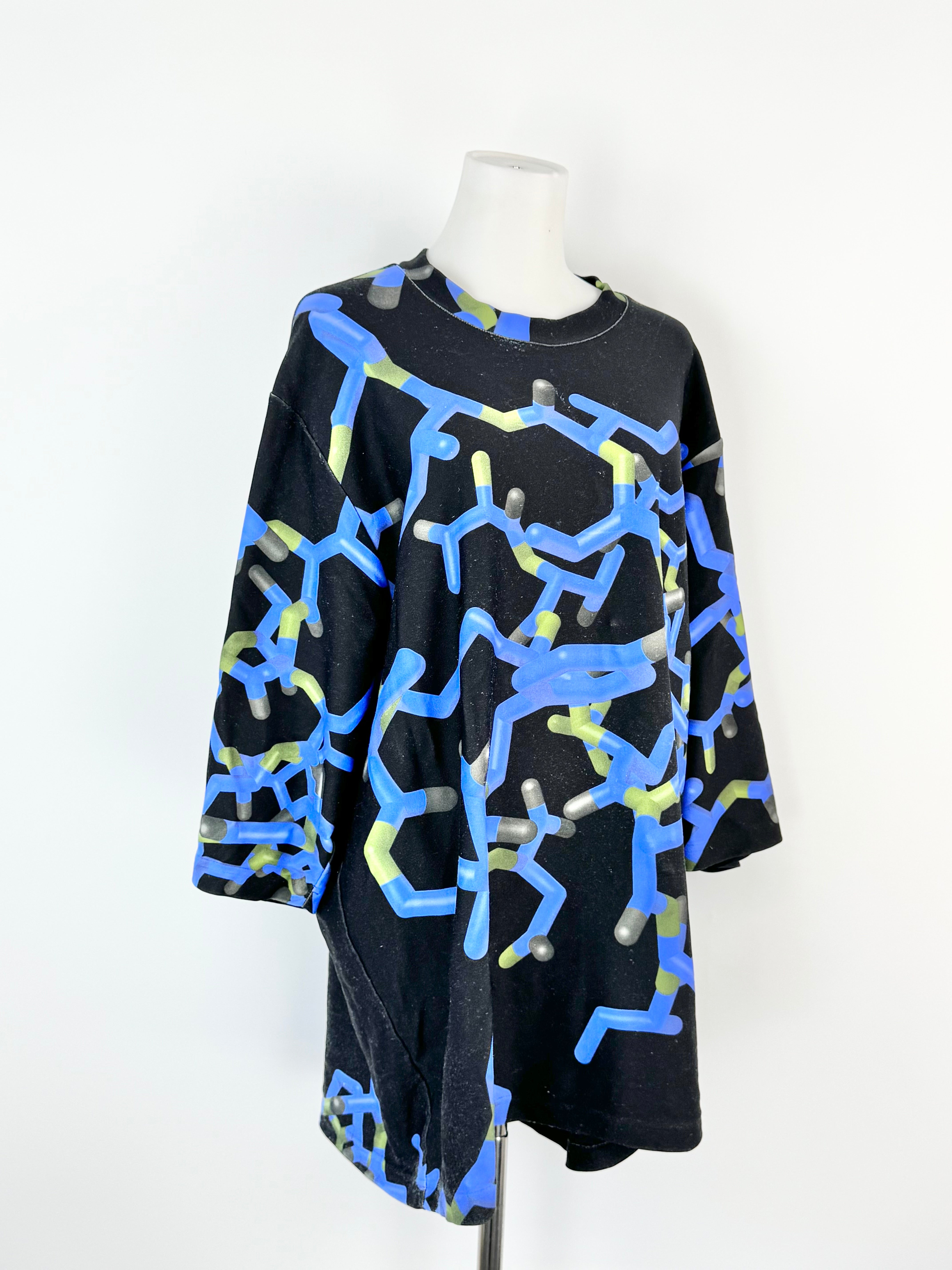 Christopher Kane Blue & Black Dress - AU10