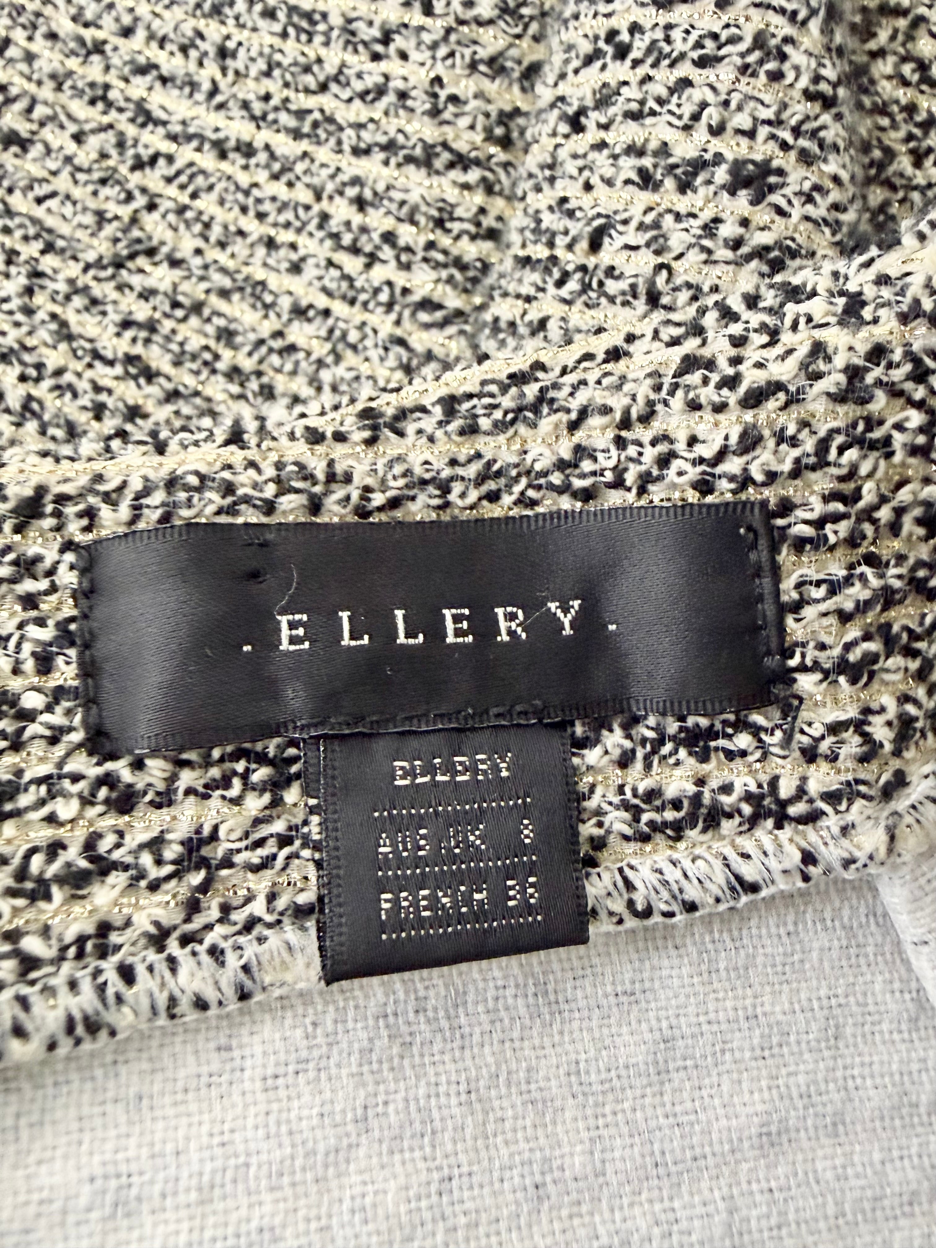 Ellery Black & Gold Woven Two-Piece Set - AU8