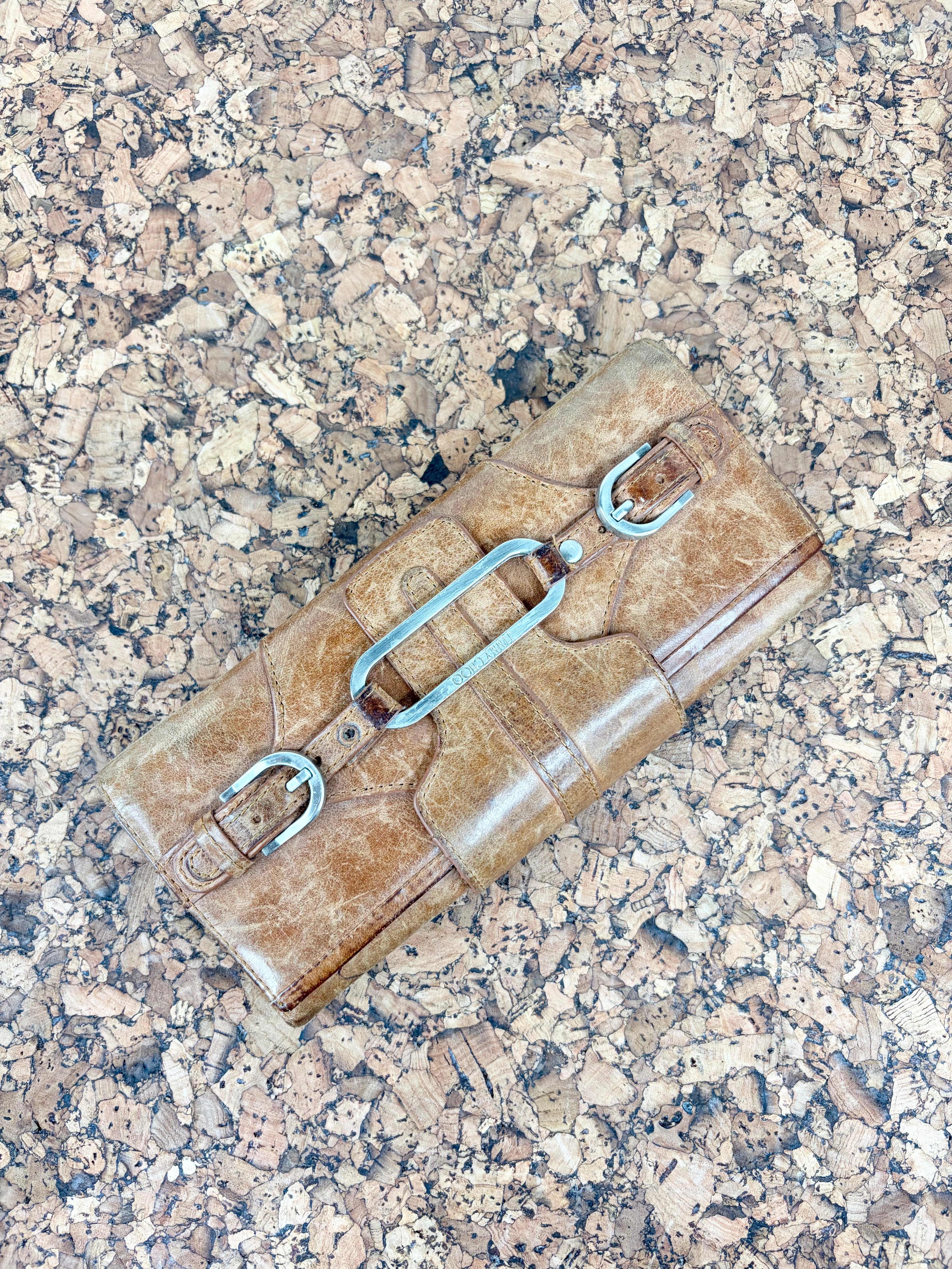 Jimmy Choo Tan Leather Wallet