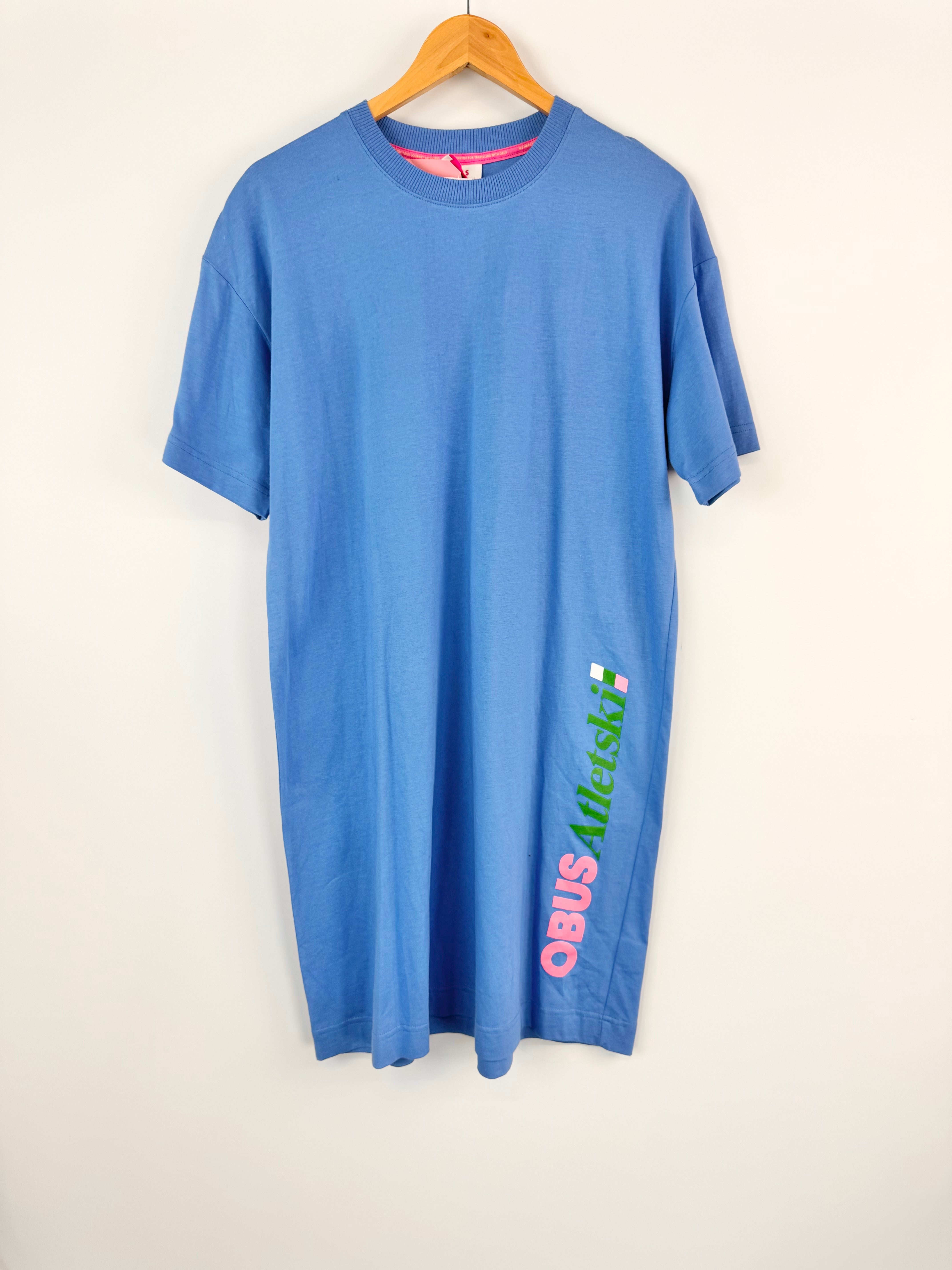 Obus Jewel Blue T-Shirt Dress - AU8