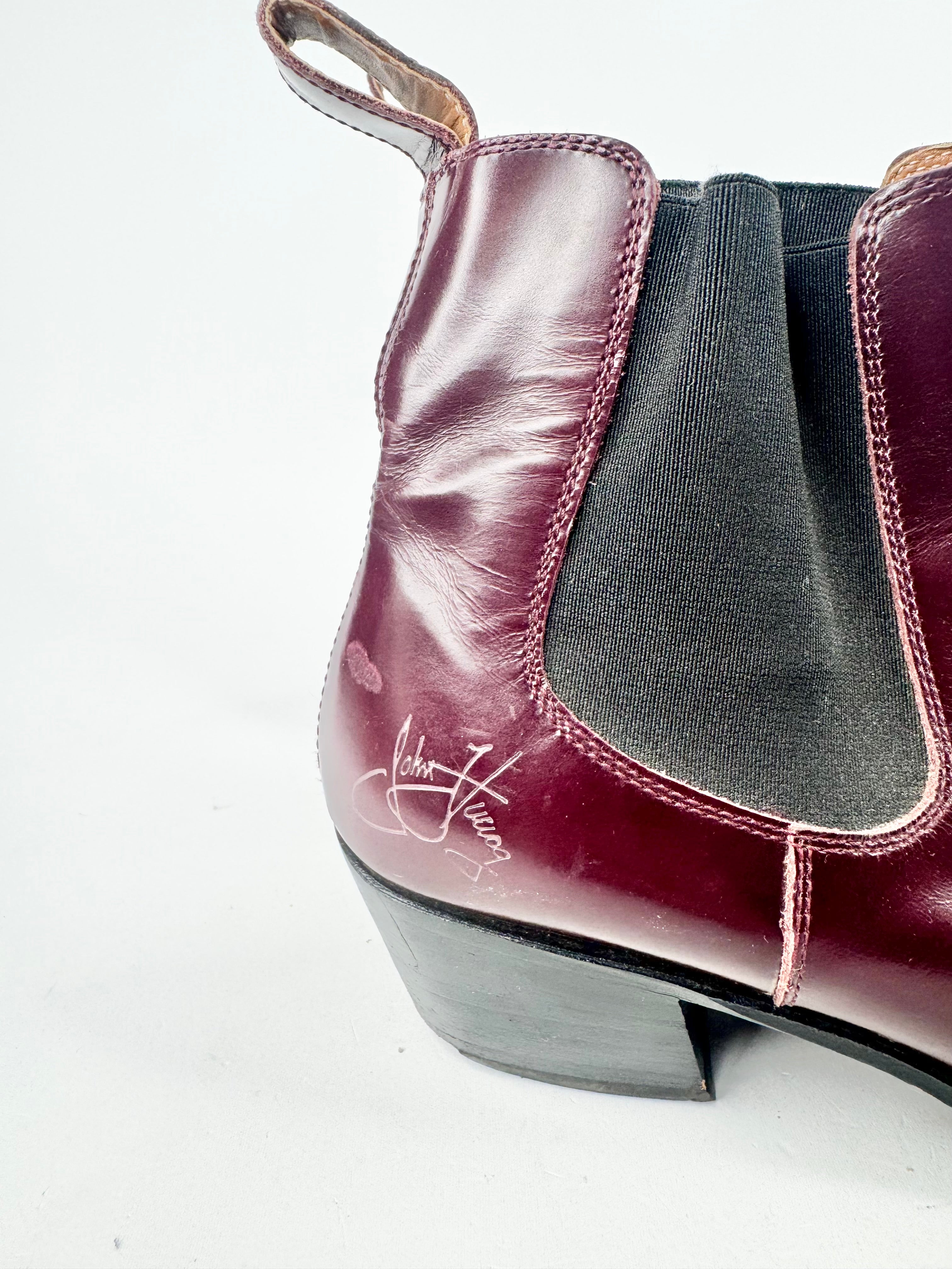 John Fluevog Mahogany Ankle Boots - EU40.5