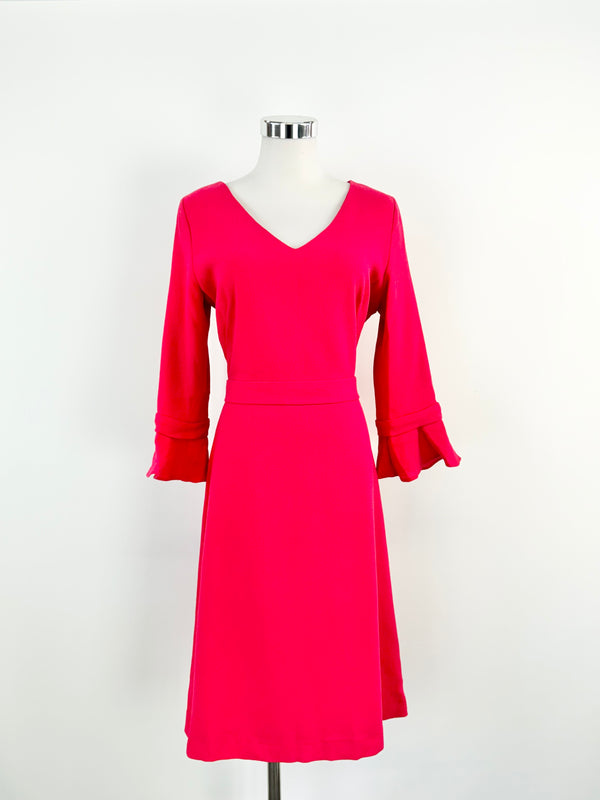 Goat 'Chiara' Raspberry Wool Dress NWT - AU12