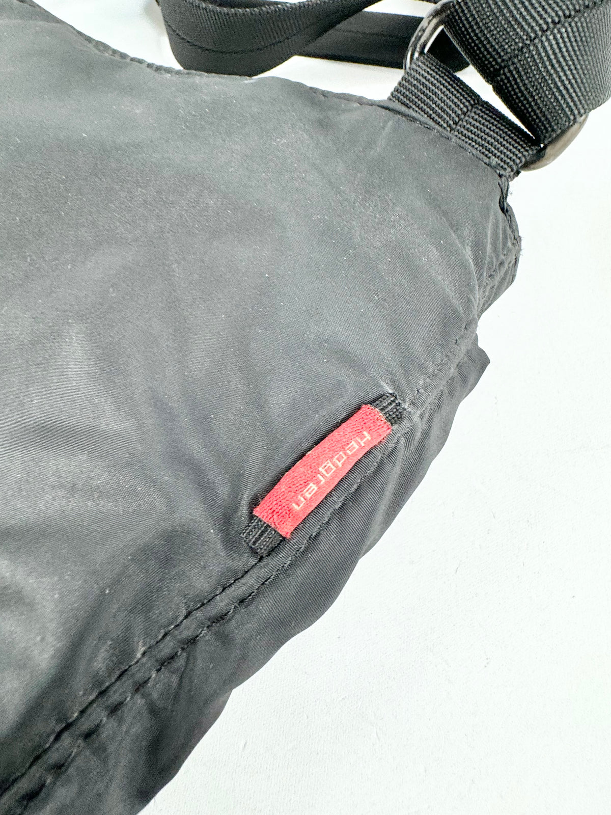 Hedgren Black Quilted Cross Body Bag