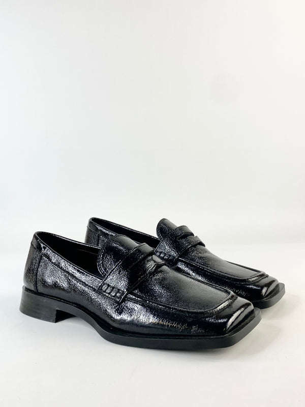 MNG Black Patent Loafers - EU39