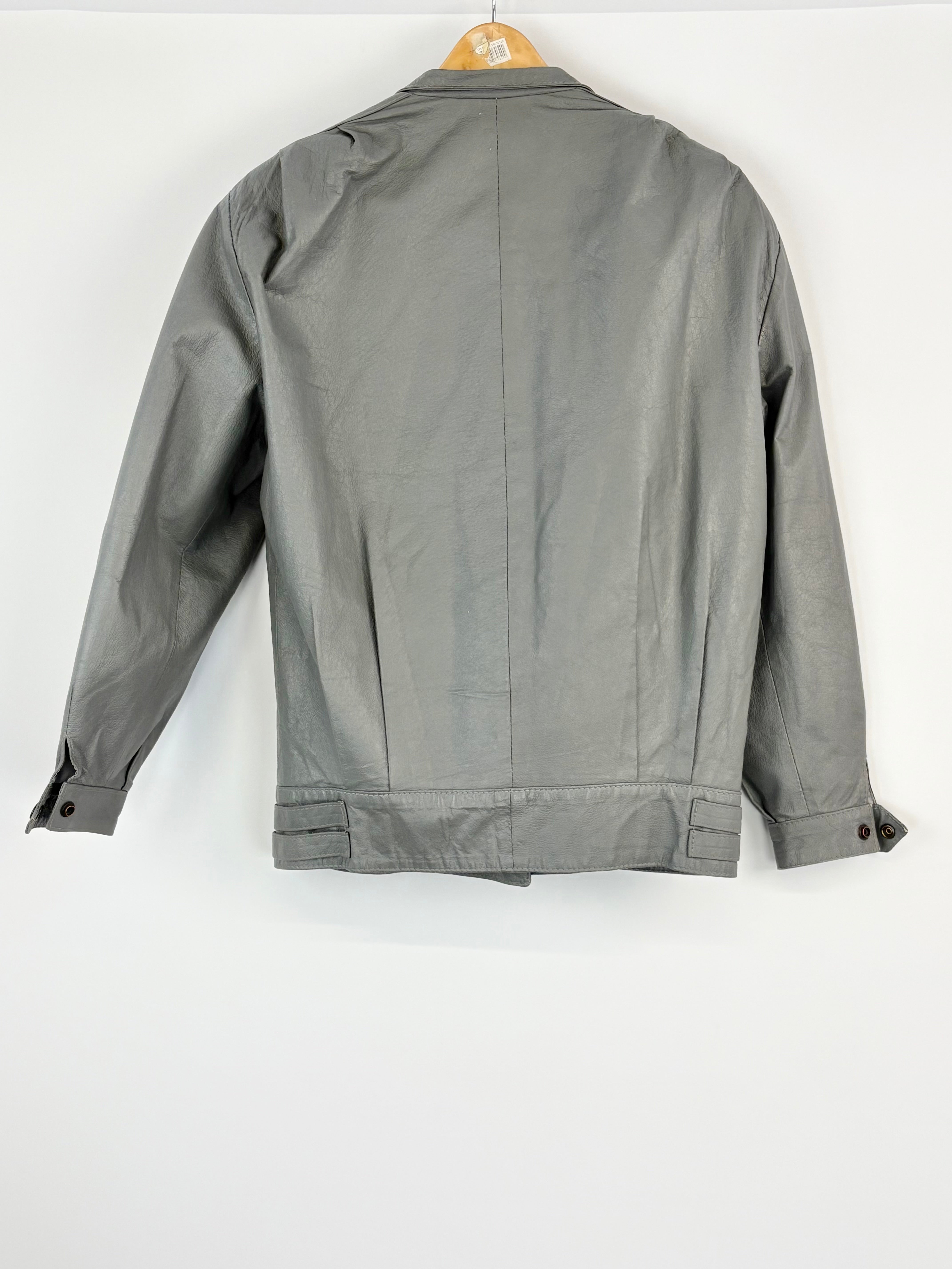 Vintage Radman Slate Leather Jacket - AU12/14