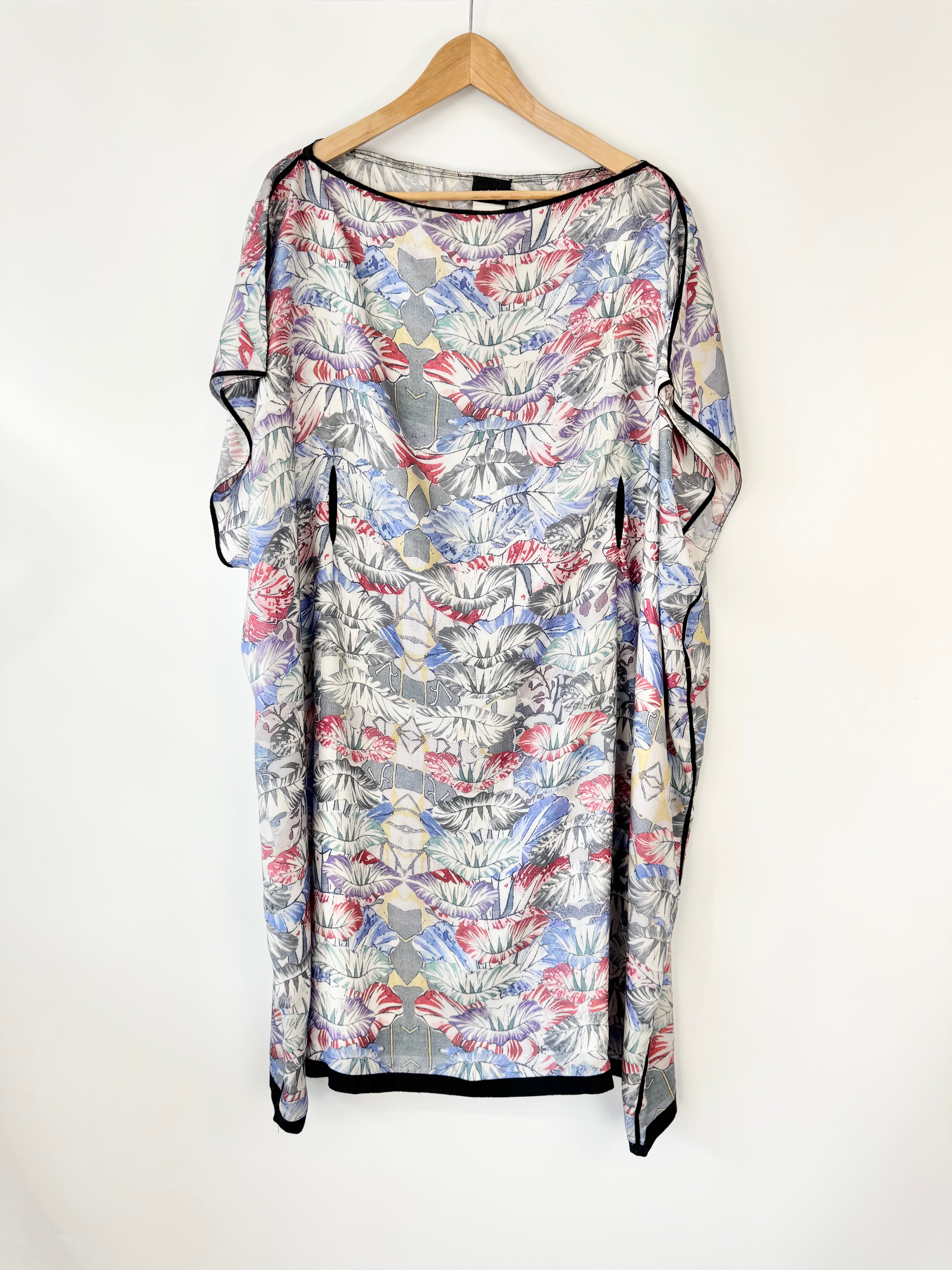Vintage Akira Silk Belted Kaftan - AU10/12