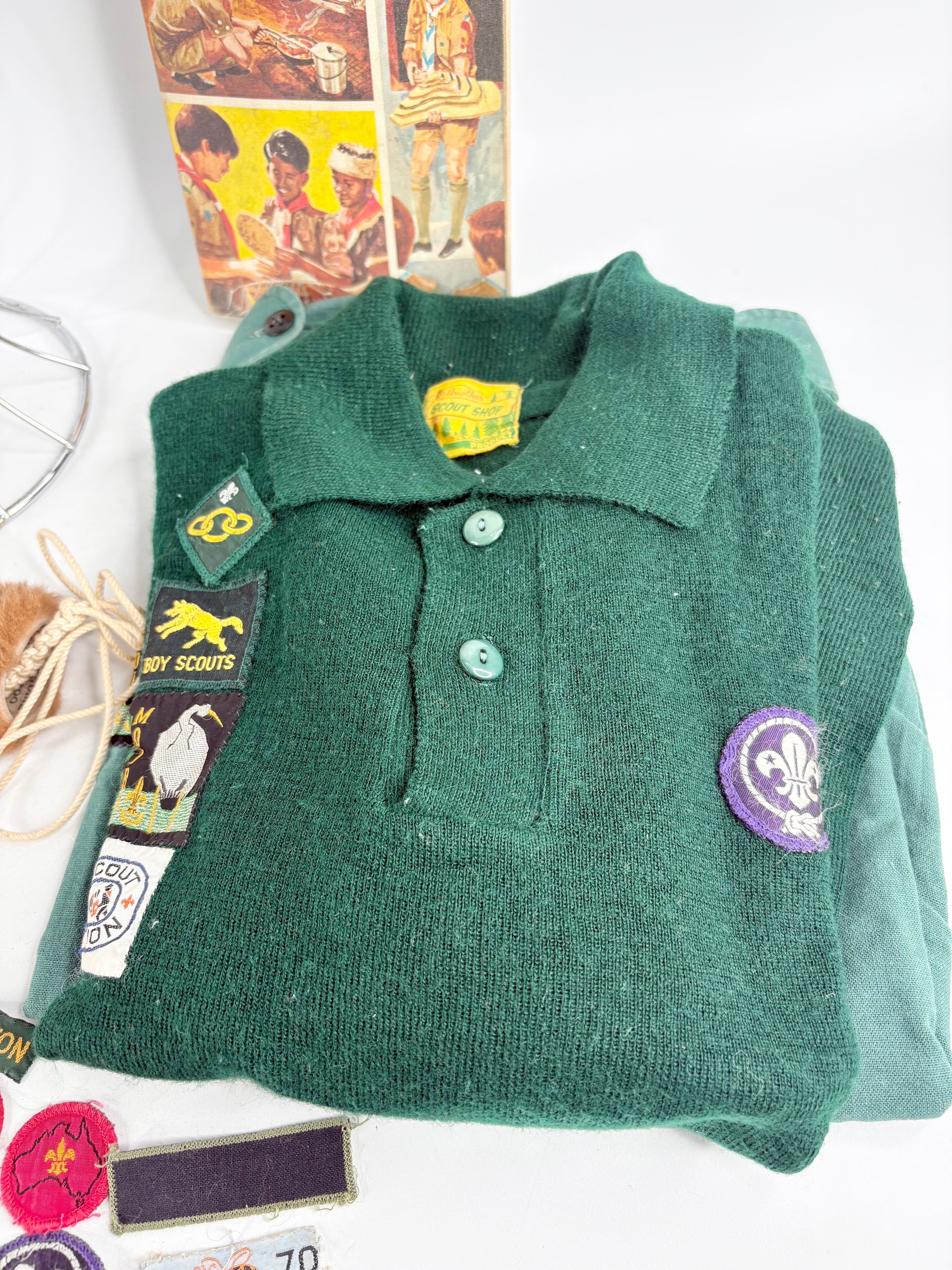 Vintage 70s Australian Scouts Uniform & Paraphernalia