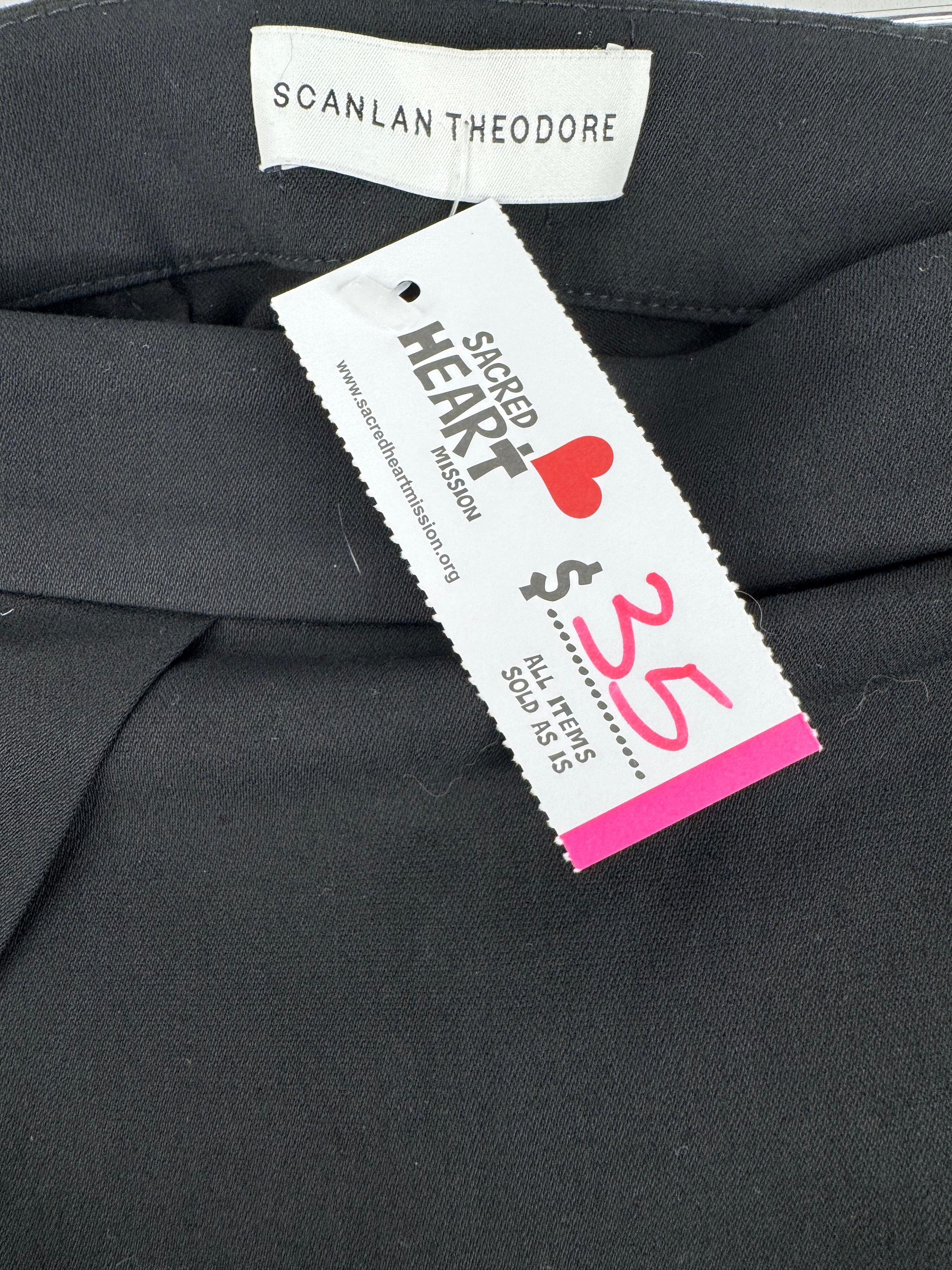 Scanlan Theodore Black Crossover Pants - AU10