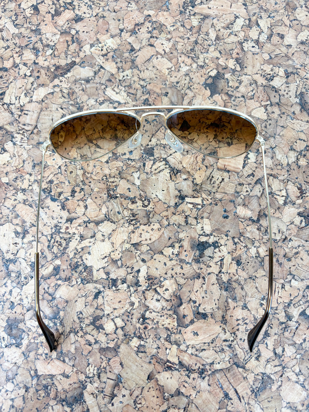 Ray-Ban Gold-Toned Gradient Aviators