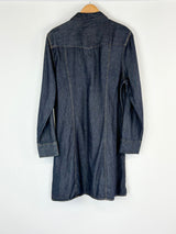 Calvin Klein Jeans Midnight-Blue Denim Coat - XL