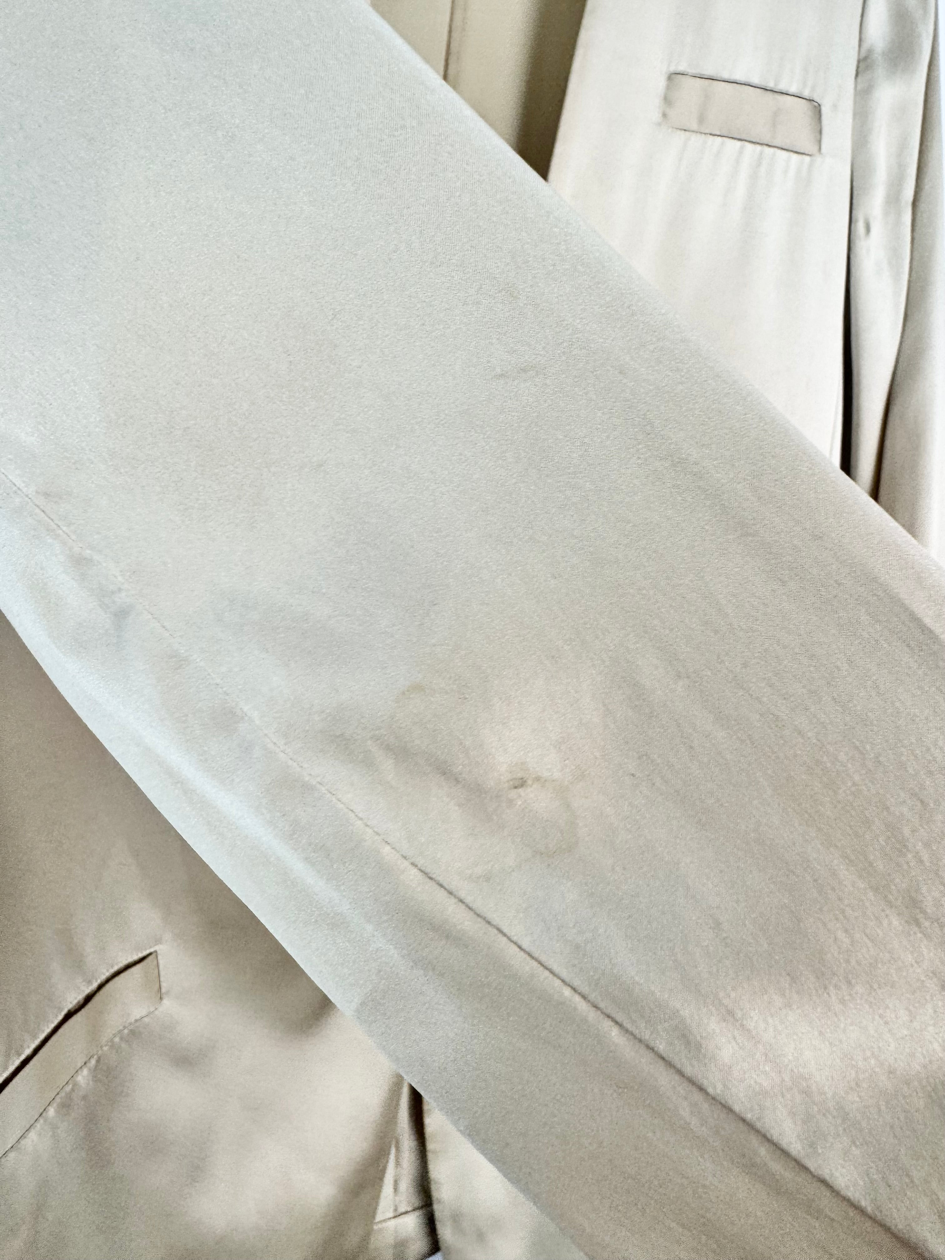 Silk Laundry Vanilla Creme Blazer - AU8/10