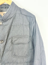 Sealup 1935 Charcoal Quilted Wool Jacket - Size L