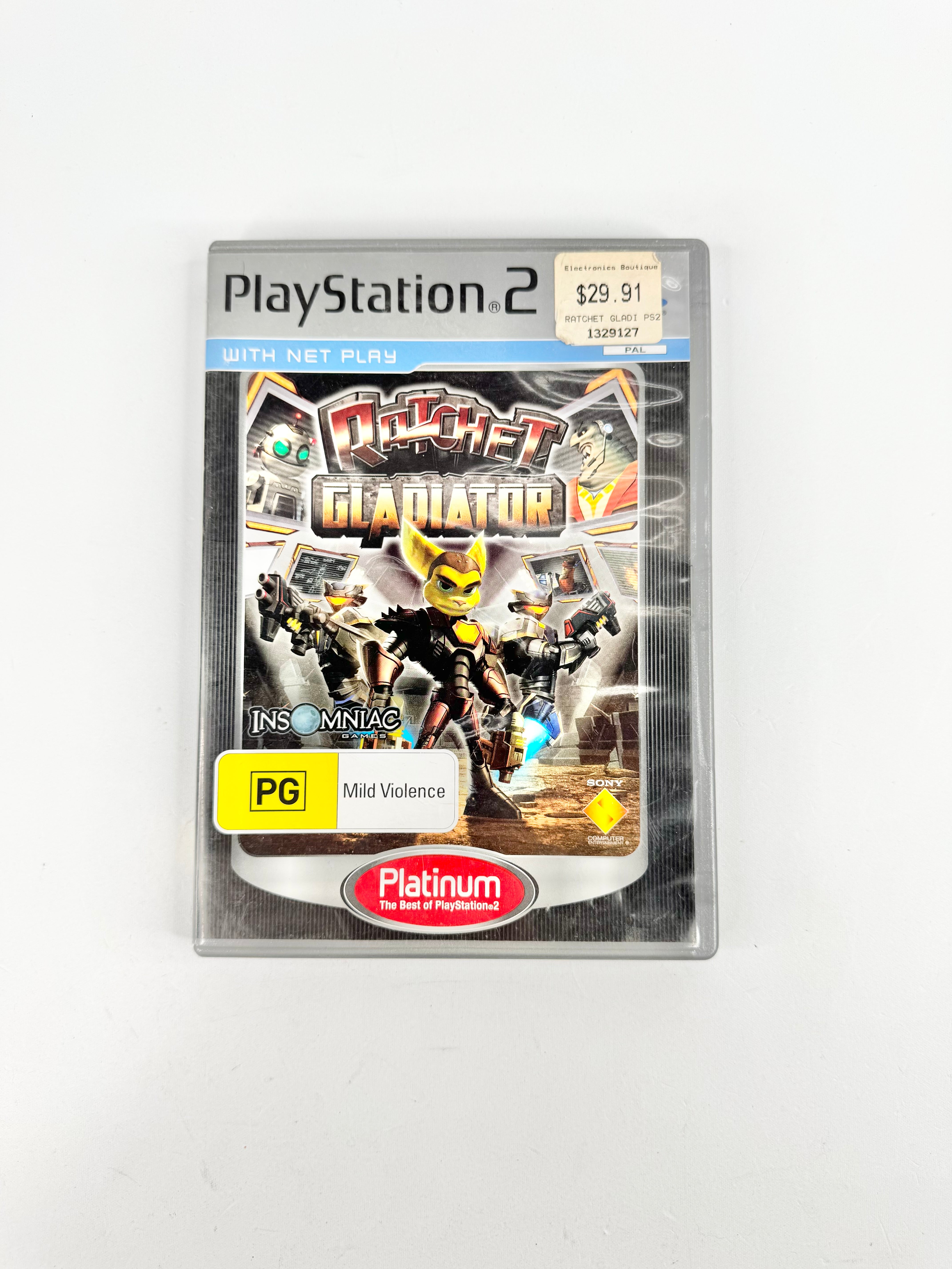 Ratchet: Gladiator PS2 Game